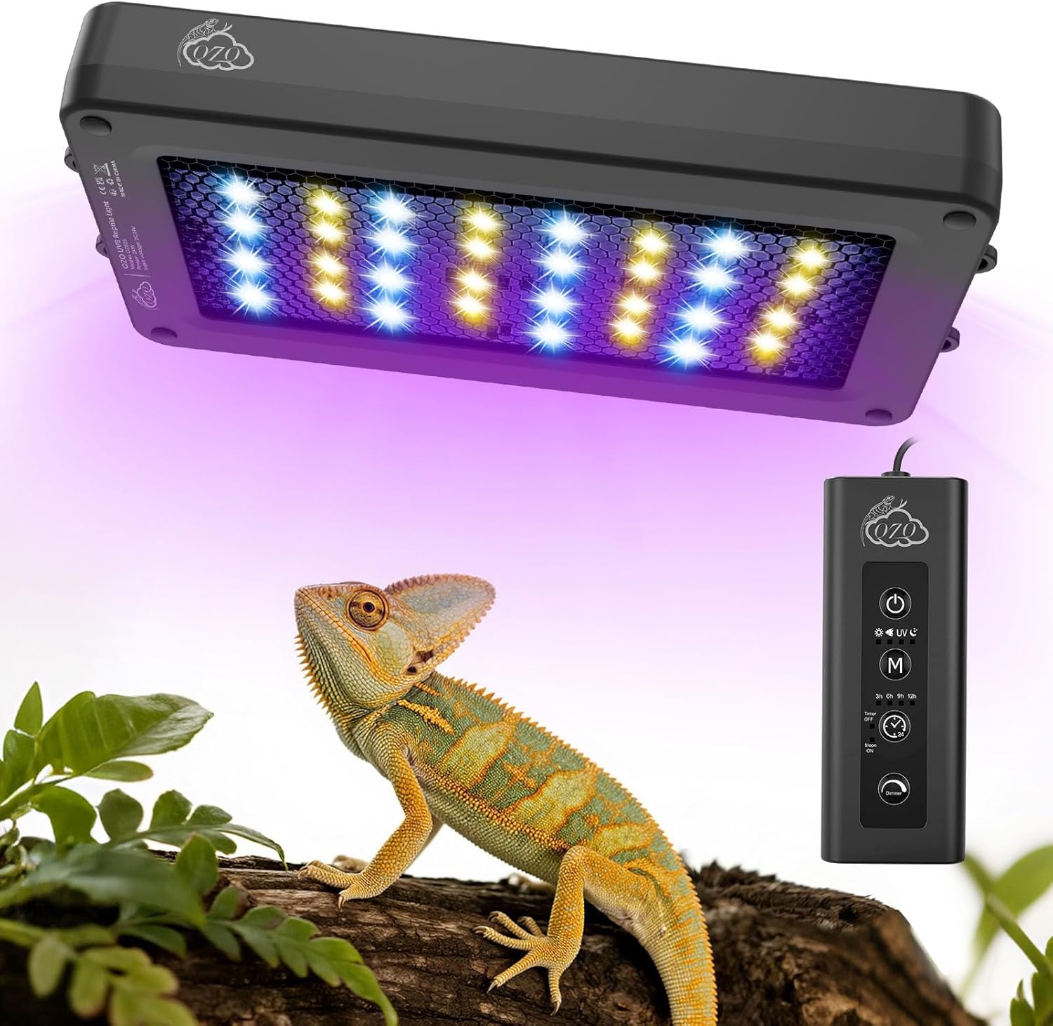 Marine Aquarium Led Lights - 24 واط LED UVA UVB مصباح