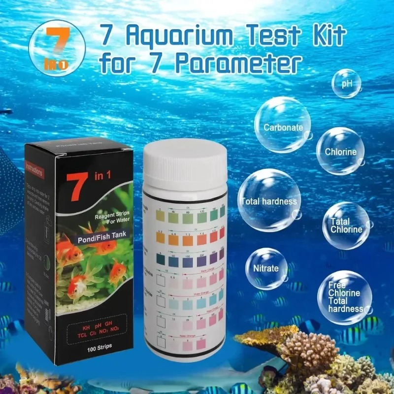 Marine Aquarium Test Kit - شرائط اختبار حوض السمك الأكثر مبيعًا،
