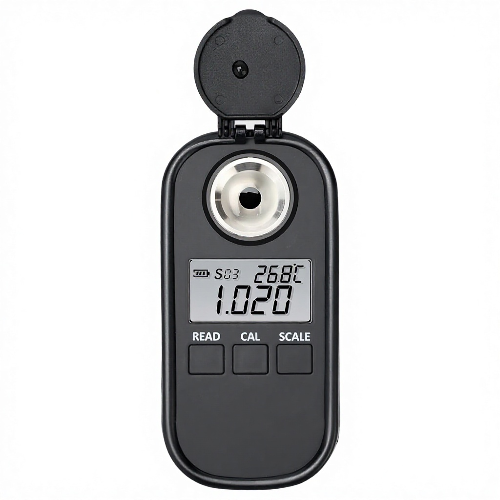 Refractometer Salinity - مقياس انكسار رقمي لقياس الملوحة بنطاق