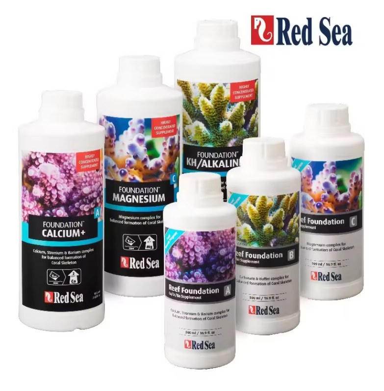 Marine Aquarium Test Kit - مجموعة المكملات الغذائية الكاملة من ريد