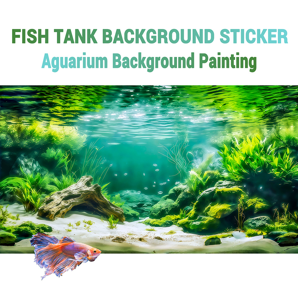 Marine Aquarium Glue - فروع الأنهار في القاع، لوحة خلفية