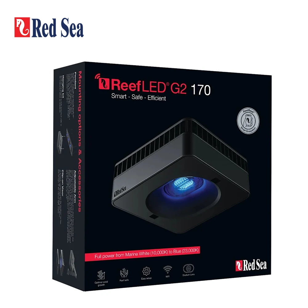 RedSea ReefLED G2 60/115/170 ا - مراجعة Marine Aquarium Led Lights وسعره