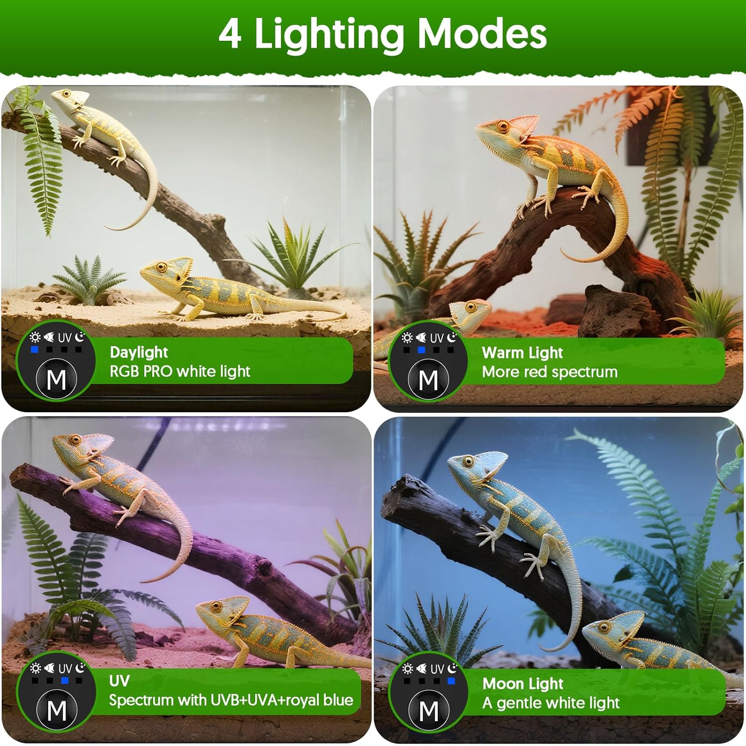 24 واط LED UVA UVB مصباح الزوا - مراجعة Marine Aquarium Led Lights وسعره