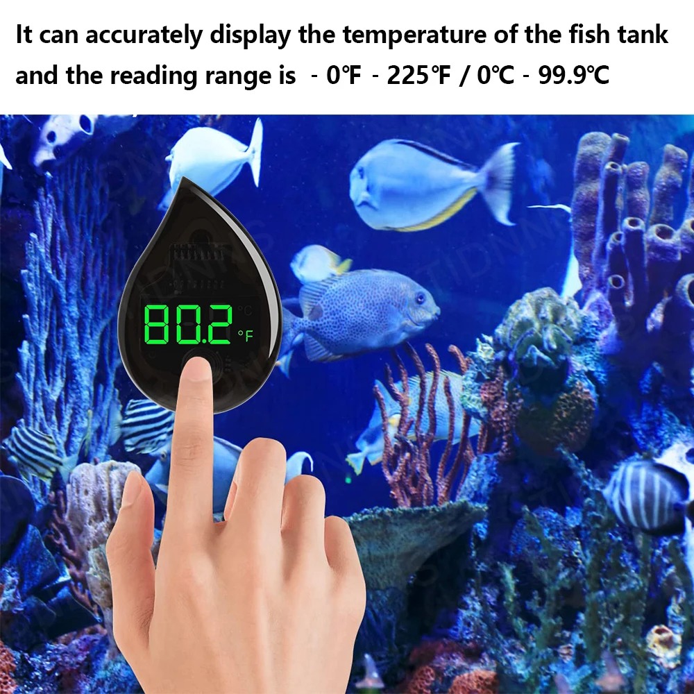 ترمومتر ذاتي اللصق لحوض السمك  - مراجعة Marine Aquarium Glue وسعره