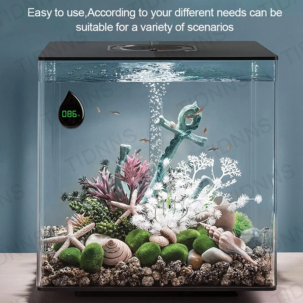 ترمومتر ذاتي اللصق لحوض السمك  - مراجعة Marine Aquarium Glue وسعره