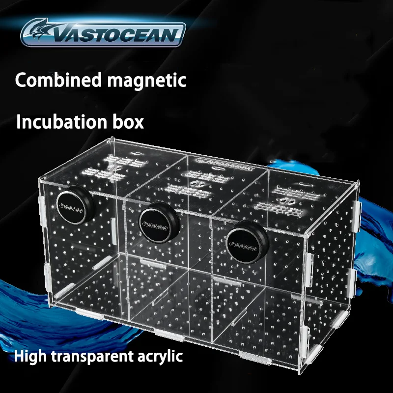 VASTOCEAN خزان الأسماك المغناط - مراجعة Marine Aquarium Glue وسعره