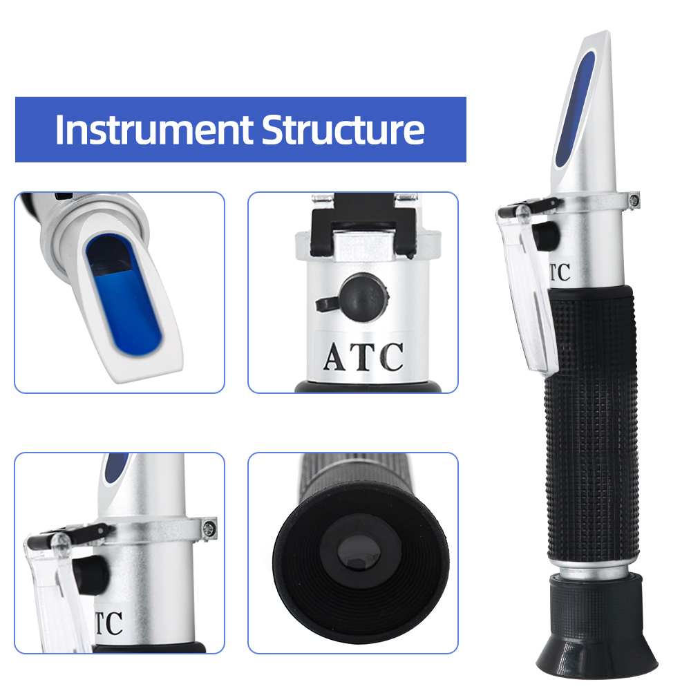 مقياس انكسار الملوحة المحمول ل - مراجعة Refractometer Salinity وسعره