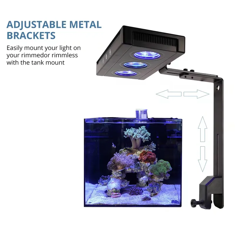 إضاءة حوض السمك المرجاني للميا - مراجعة Marine Aquarium Led Lights وسعره