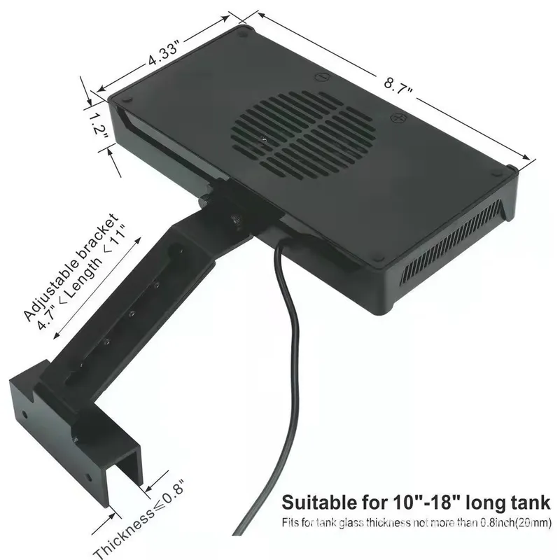 إضاءة حوض السمك المرجاني للميا - مراجعة Marine Aquarium Led Lights وسعره