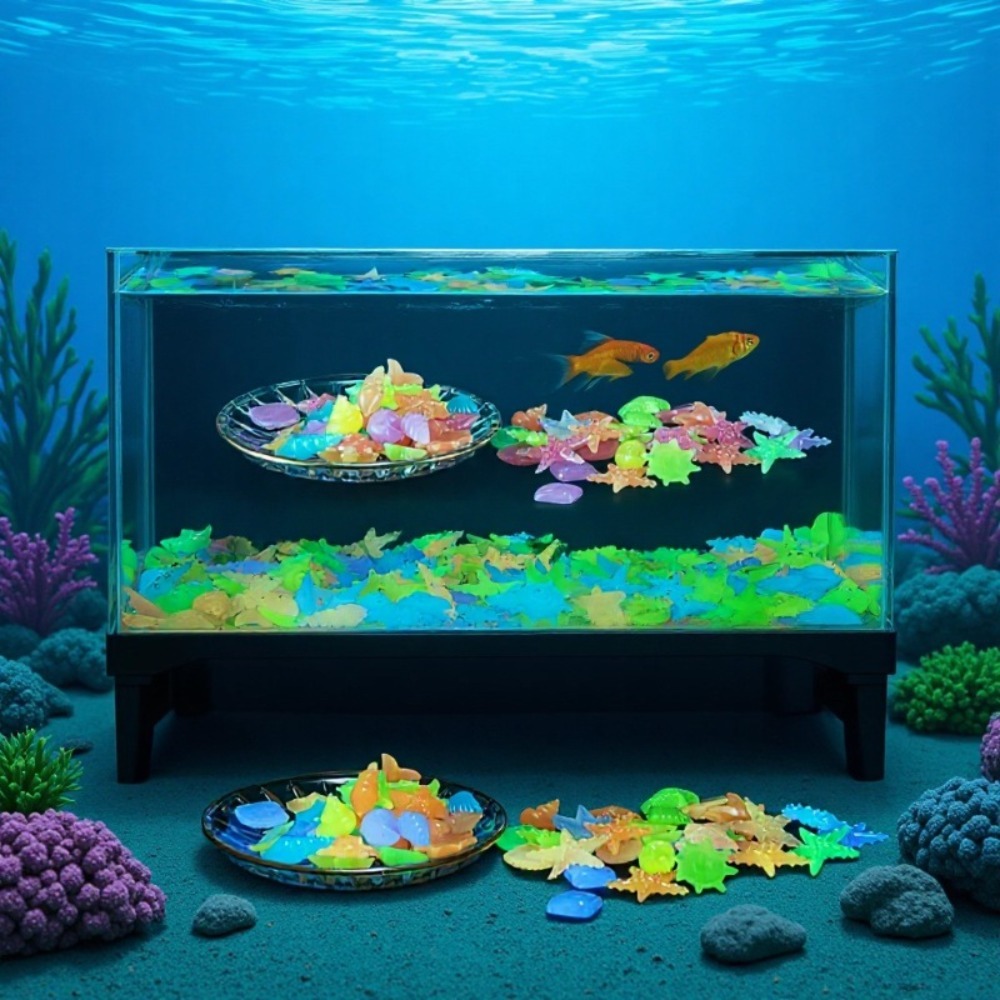 أحجار المحيط المضيئة، أصداف ال - مراجعة Aquarium Marine Fish وسعره