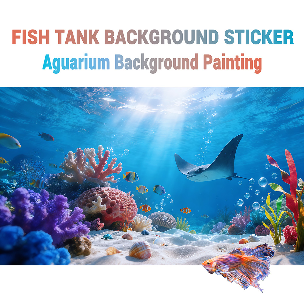 ملصق خلفية لحوض السمك، ملصق مس - مراجعة Marine Aquarium Glue وسعره