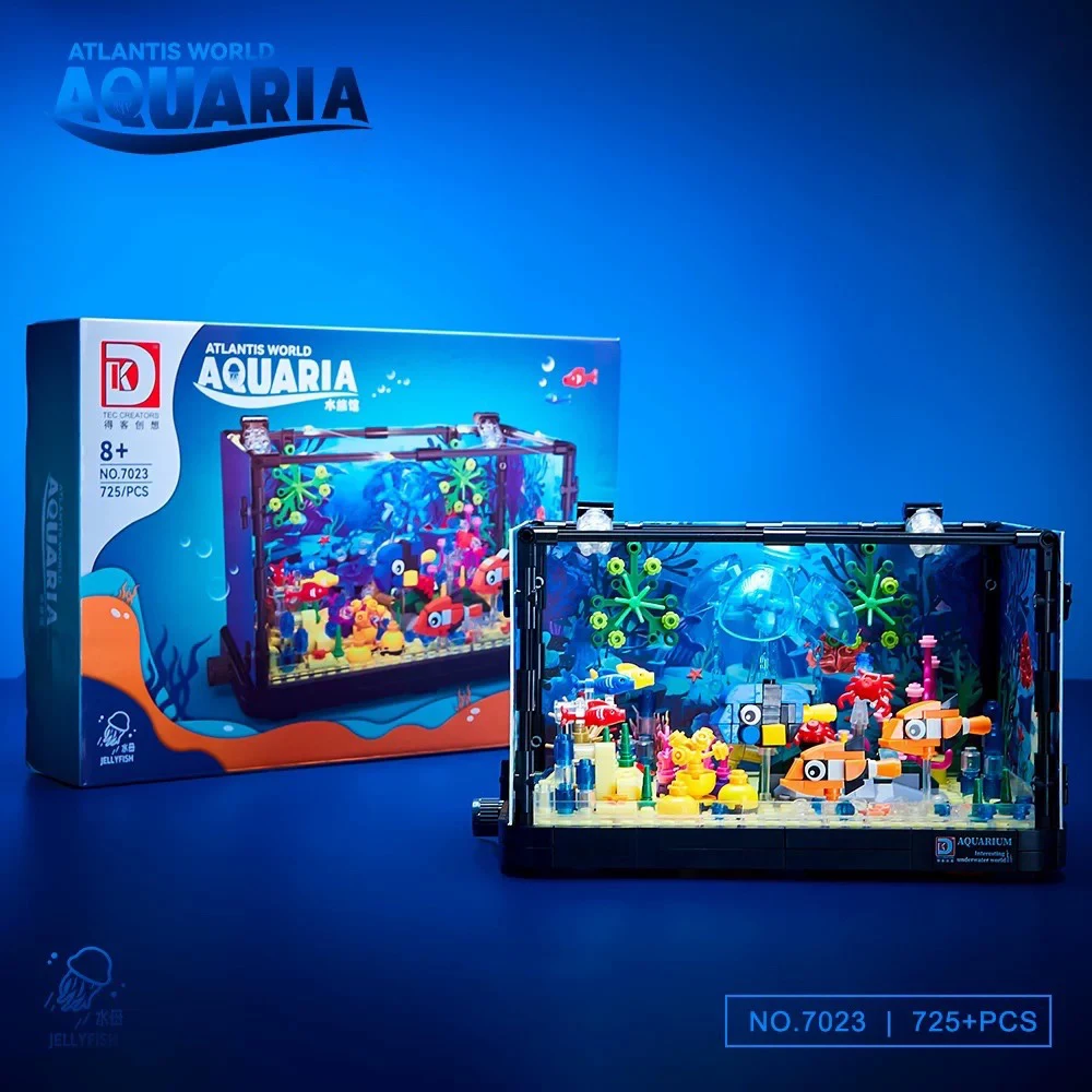 سلسلة الأفكار: مكعبات بناء حيو - مراجعة Aquarium Marine Fish وسعره