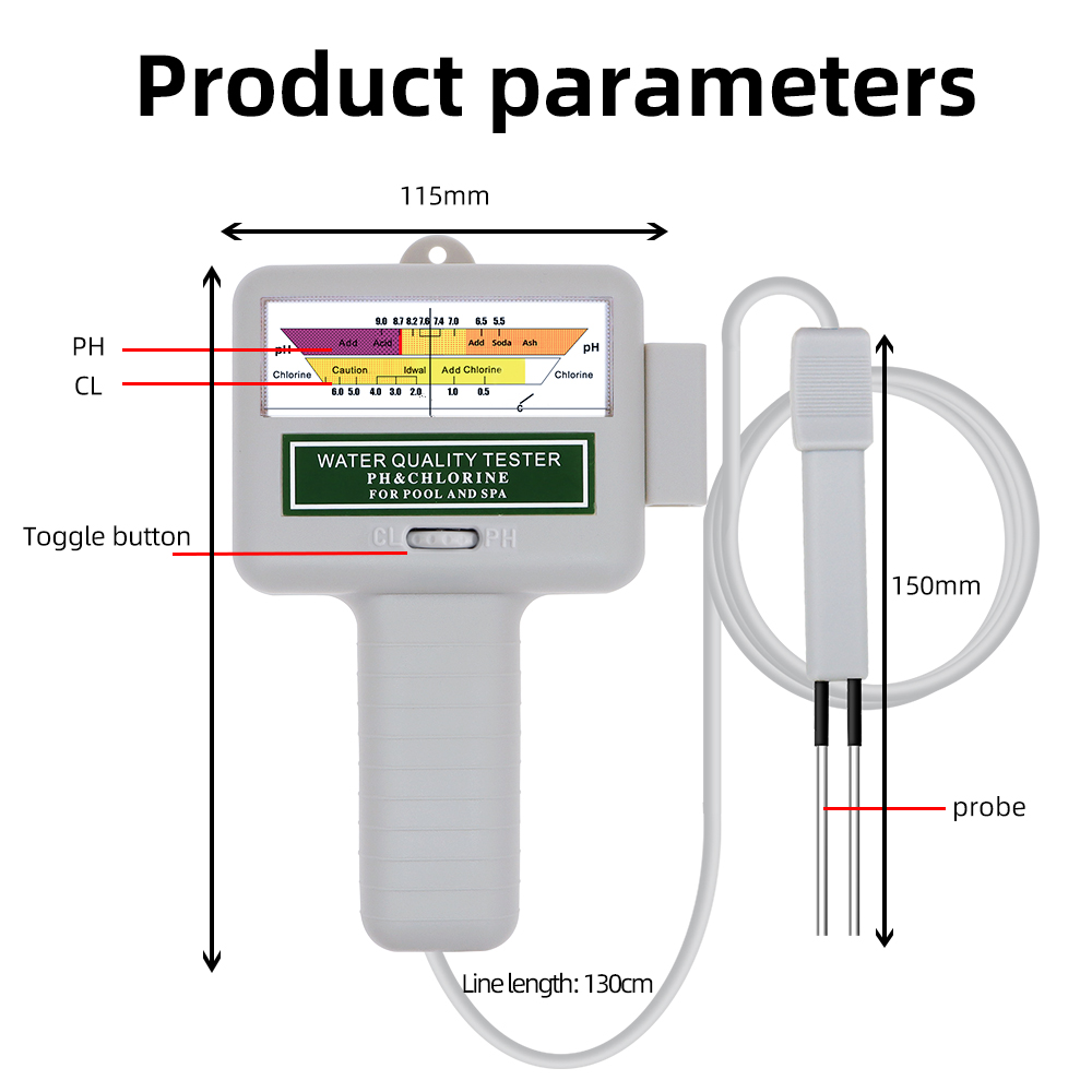 2 في 1 PH الكلور متر اختبار PC - مراجعة Marine Aquarium Test Kit وسعره