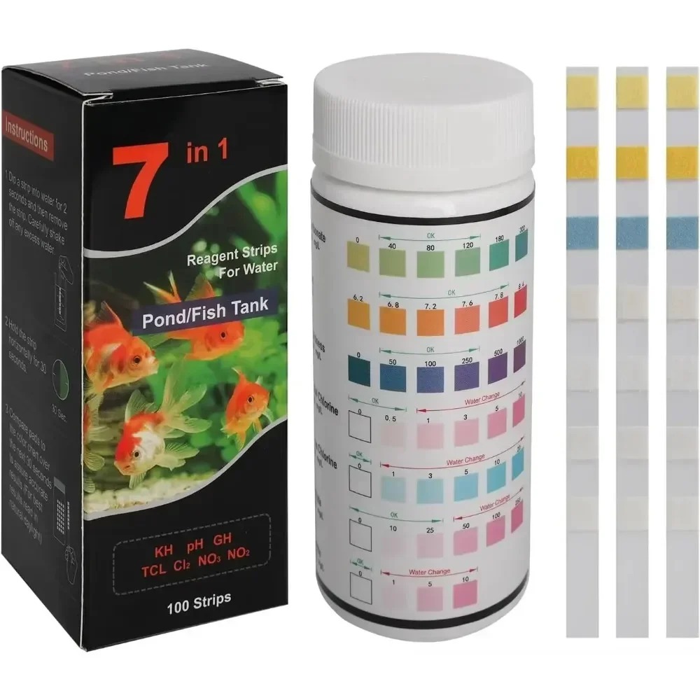 شرائط اختبار درجة الحموضة (PH) - مراجعة Marine Aquarium Test Kit وسعره