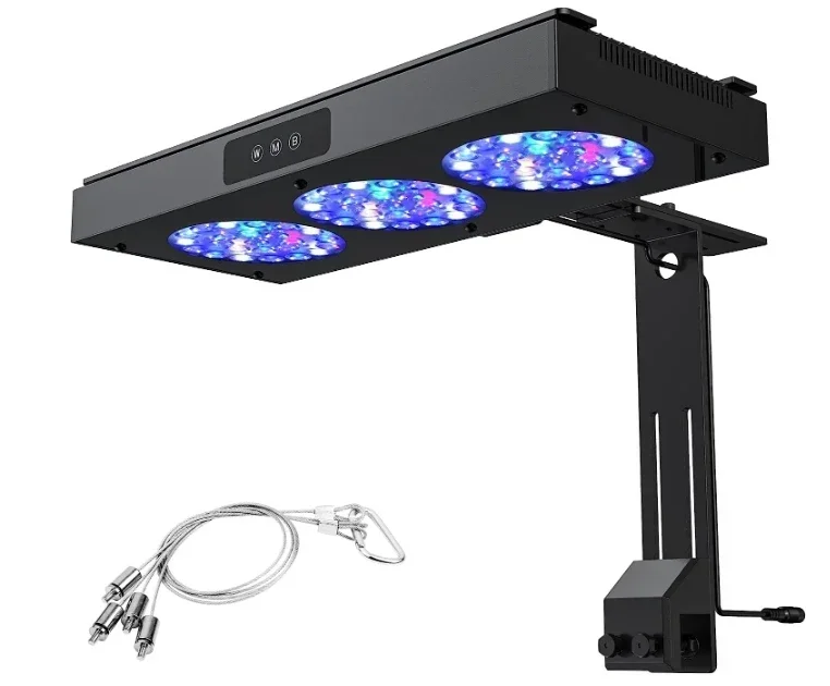 ضوء LED بحري للأحواض المائية ب - مراجعة Marine Aquarium Led Lights وسعره