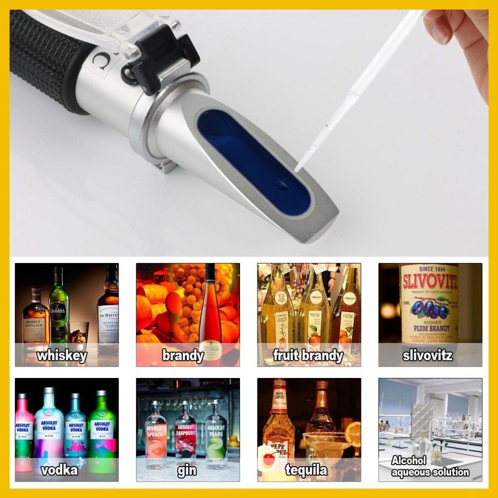 RZ مقياس الإنكسار الكحول مقياس - مراجعة Refractometer Salinity وسعره