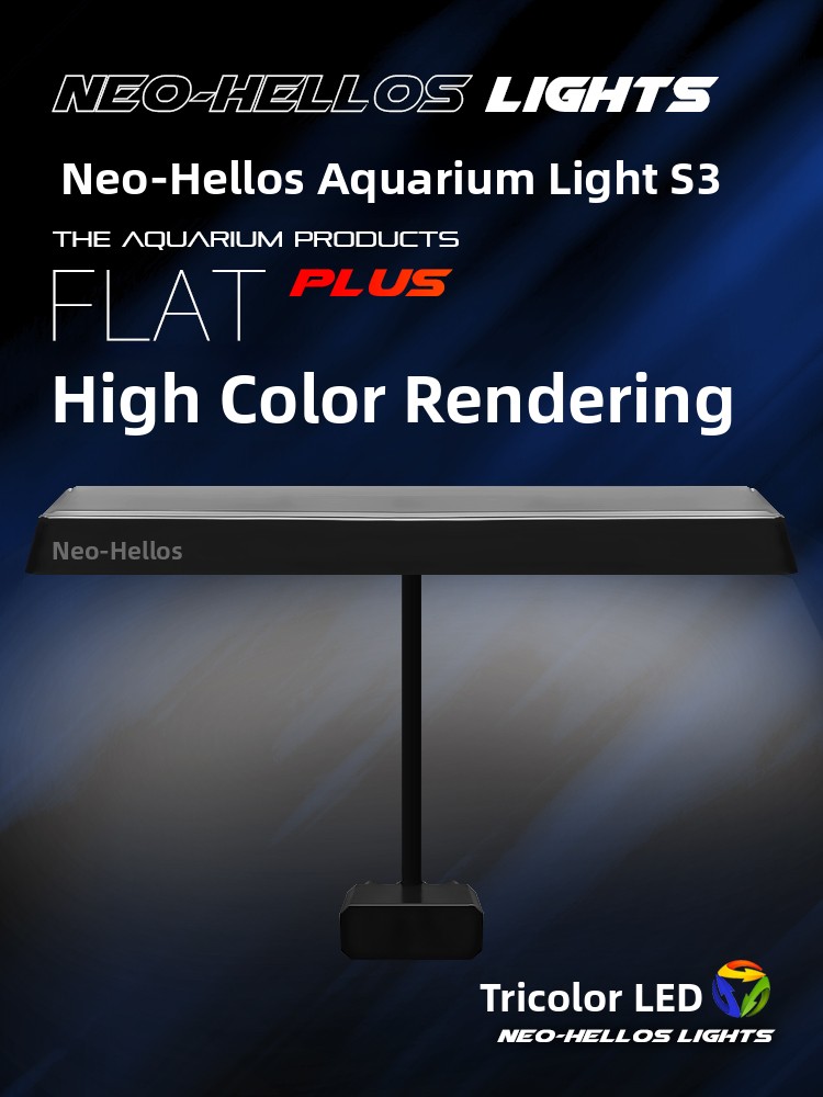مصباح نيو إس 3 LED كامل الطيف  - مراجعة Marine Aquarium Led Lights وسعره