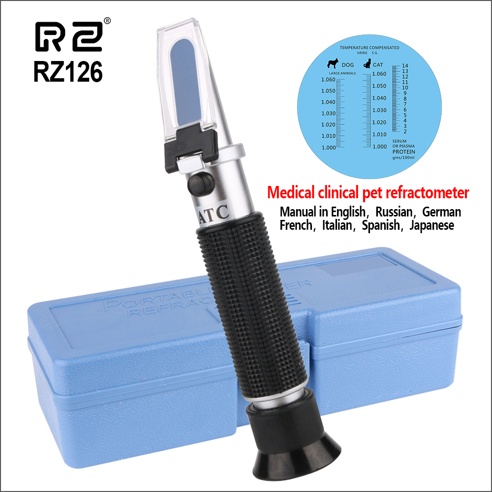 RZ 3 في 1 مقياس الانكسار السري - مراجعة Refractometer Salinity وسعره