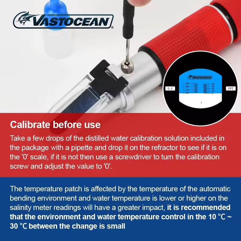 مقياس انكسار المياه المالحة من - مراجعة Refractometer Salinity وسعره