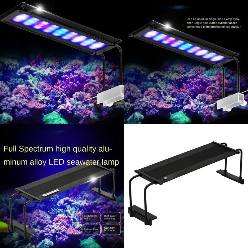إضاءة LED لأحواض السمك المرجان - مراجعة Aquarium Marine Color وسعره