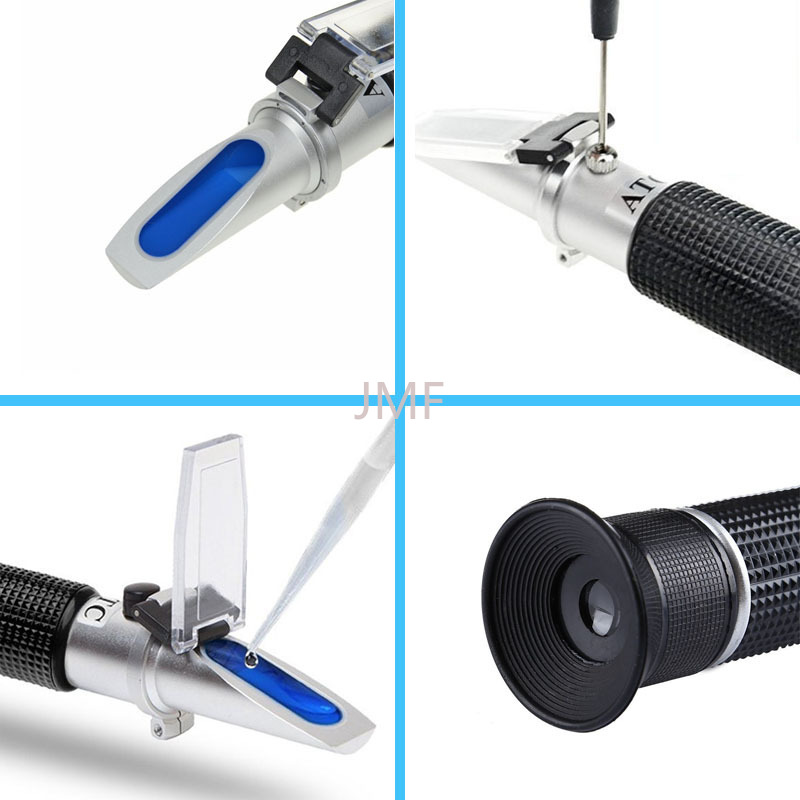 مقياس انكسار للجاذبية المحددة  - مراجعة Refractometer Salinity وسعره