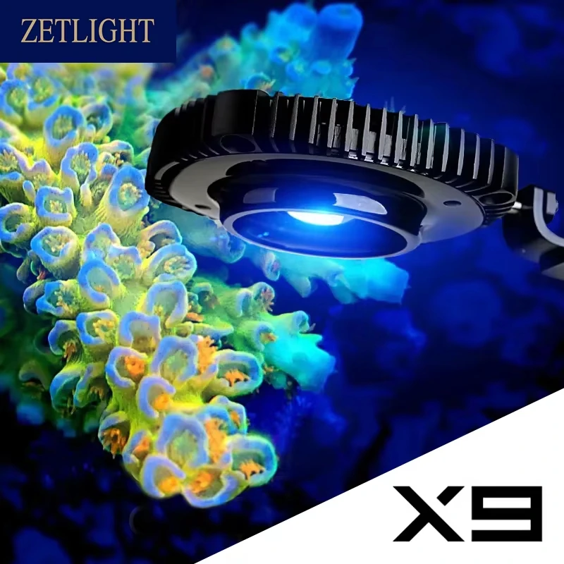 TLF ZETLIGHT X9 96 واط التيار  - مراجعة Aquarium Marine Color وسعره