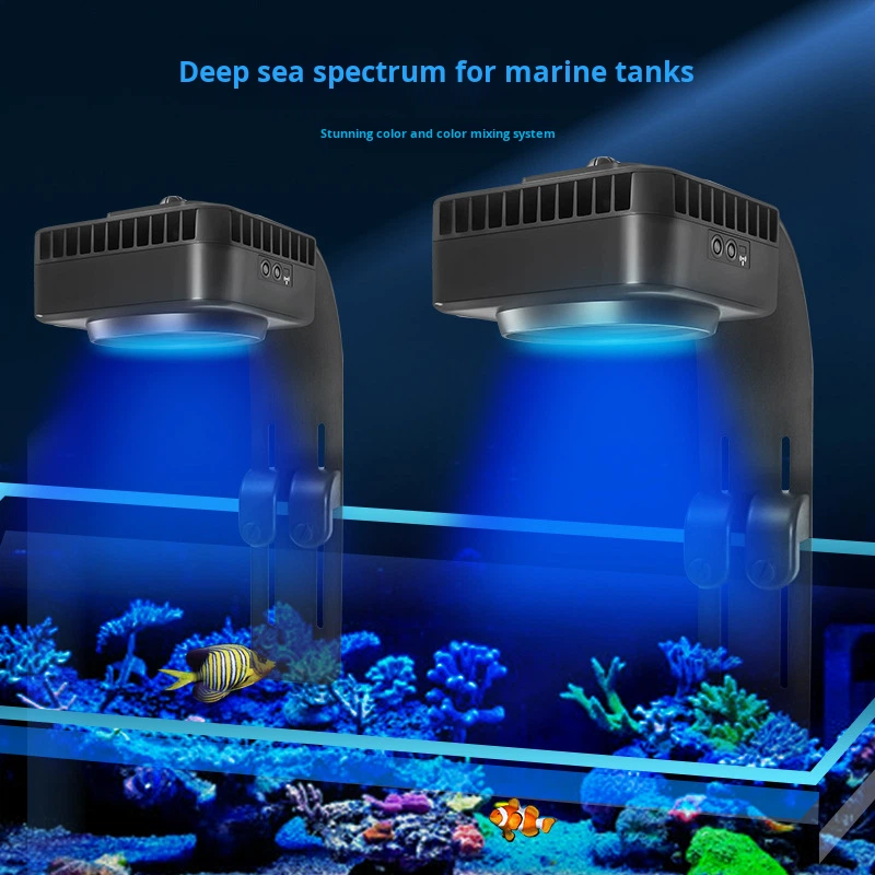 إضاءة ذكية للشعاب المرجانية ال - مراجعة Aquarium Marine Color وسعره